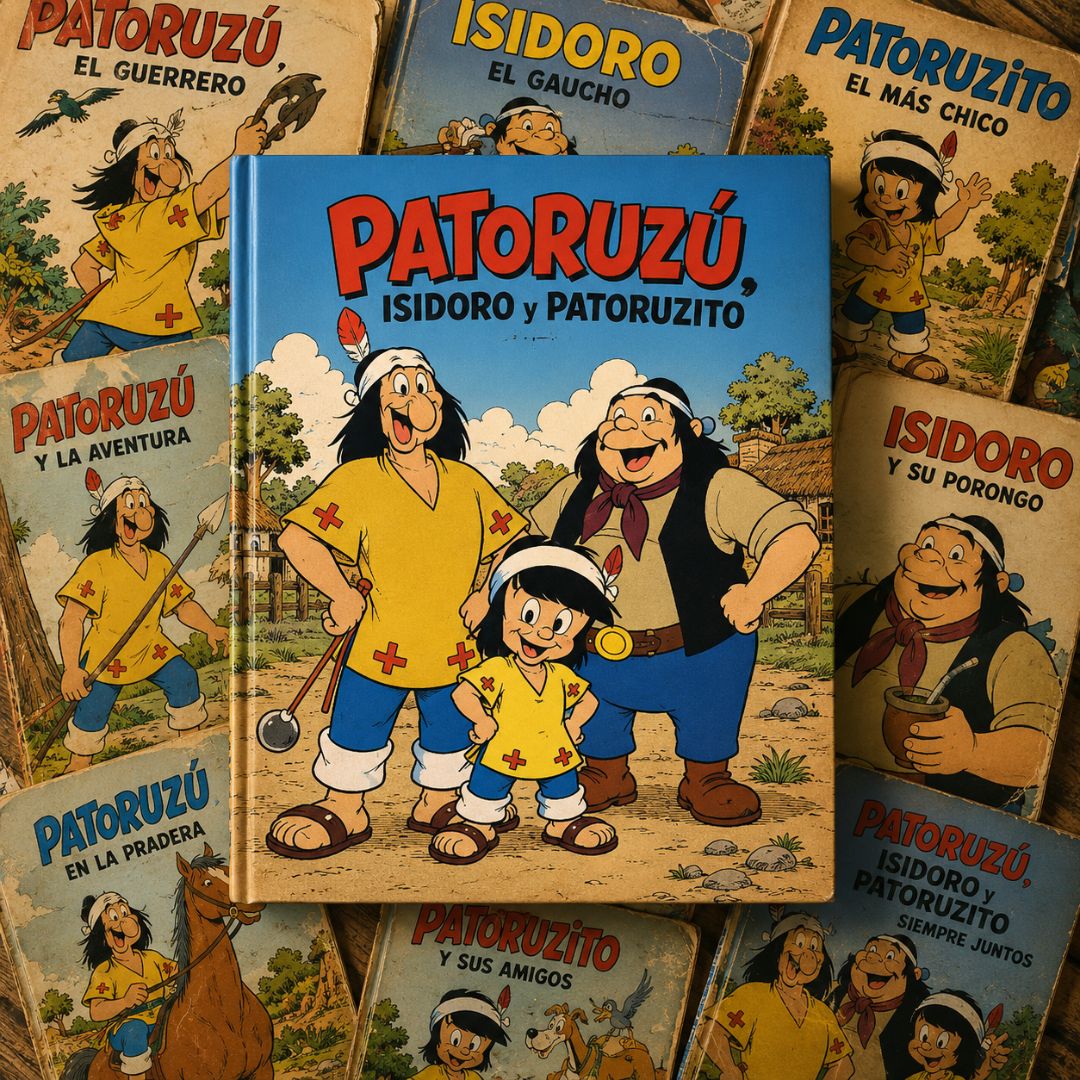 Historietas PATORUZÚ, ISIDORO Y PATORUZITO Originales™
